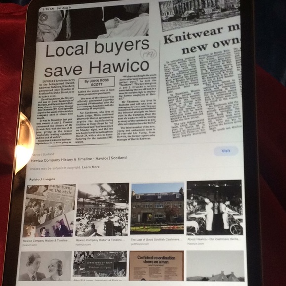 Antiq cashmere Scottish Fitted cape OOAK/Needs TLC Sweater 100% antique cashmere - Picture 7 of 13